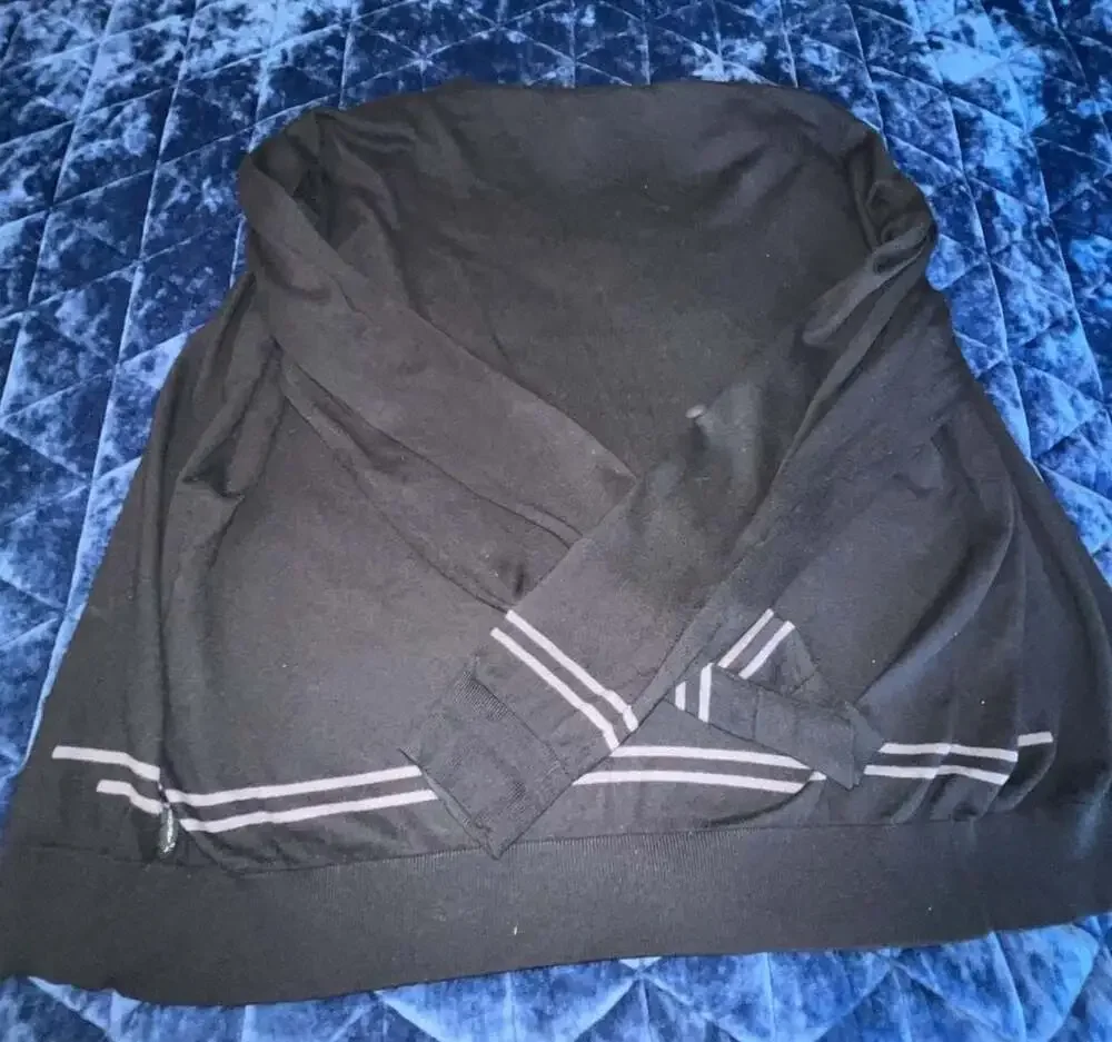 Armani Jeans Men's Full-Zip Knit Mock Neck Jacket